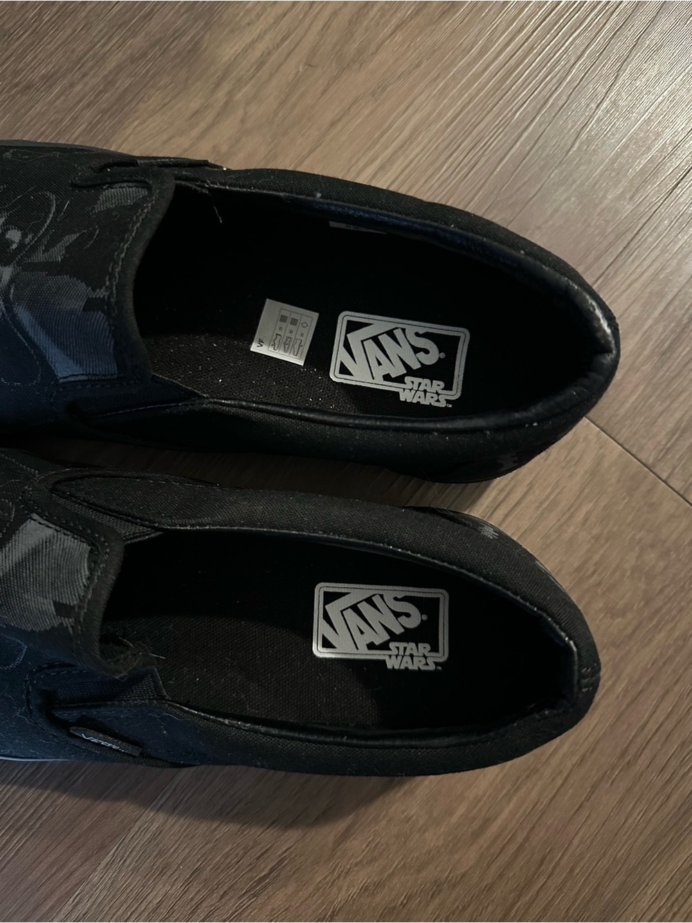 NWOT Vans x Star Wars Darth Vader Slip-Ons (2014), Size Women’s 12 - Picture 6 of 8